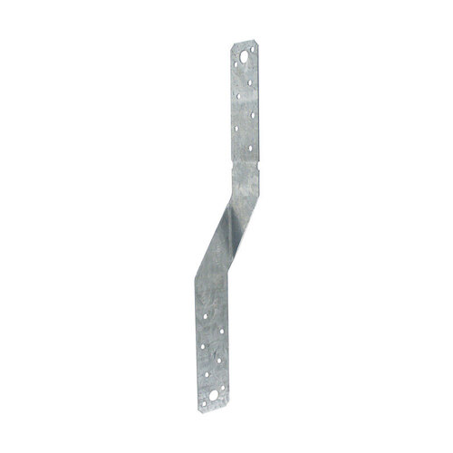 Twist Strap 12" H X 1.25" W 18 Ga. Galvanized Steel