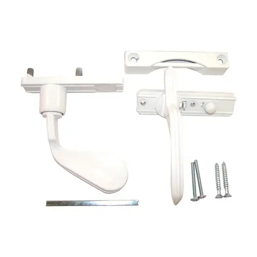 Barton Kramer 1804C InSwing Latch White White Metal White