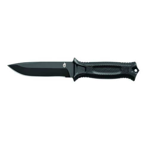 Gerber 31-002882N Fixed Blade Knife Strongarm Black 420 HC Stainless Steel 9.8"