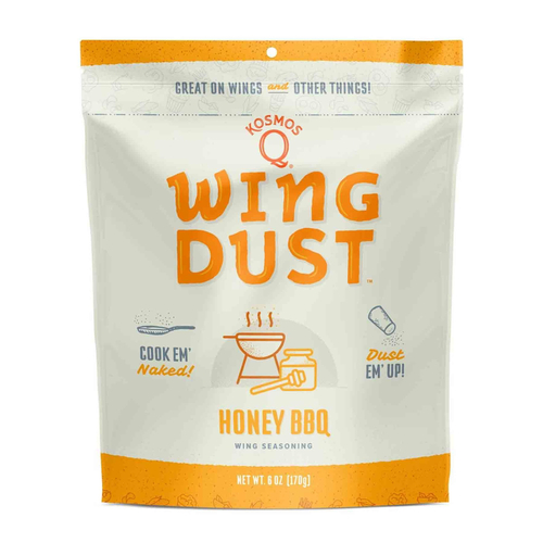 Kosmos Q WD-HNY-01 Wing Seasoning Wing Dust Honey Barbecue 6 oz