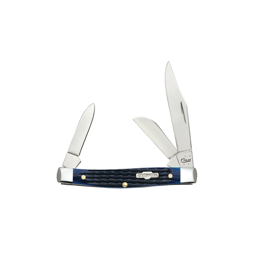 Pocket Knife Folding Rogers Medium Stockman Blue Blue