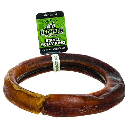 Redbarn 250010 Chews Small Bully Ring Grain Free For Dogs Brown