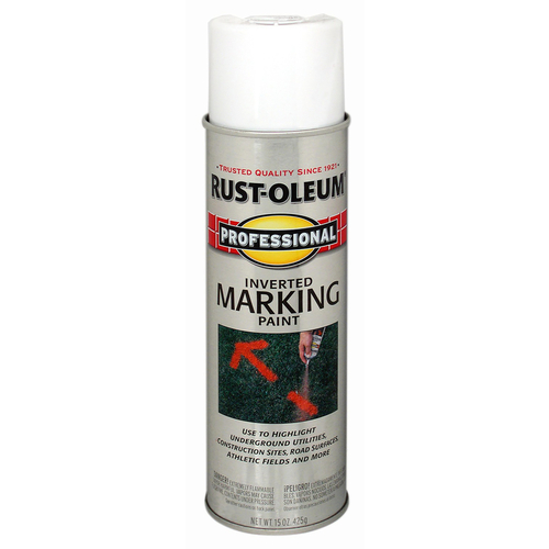 PAINT SPRAY MARKING WHITE 15OZ