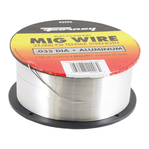 Forney 42296 MIG Welding Wire 0.035" Aluminum 33000 psi 1 lb