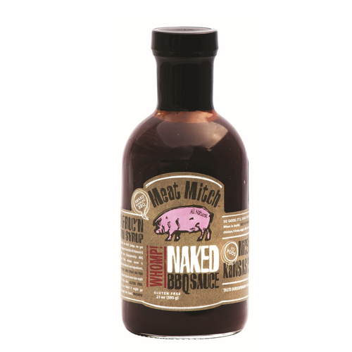 Meat Mitch 8027002-XCP6 BBQ Sauce Naked Whomp 21 oz - pack of 6