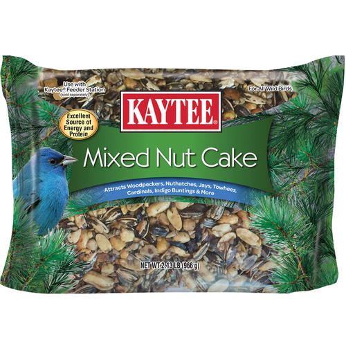 Kaytee 100538353 Mixed Nut Cake Songbird Shelled Peanuts 2.13 lb