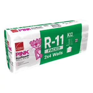 Owens Corning Eco Touch 23 in. W X 93 in. L 11 Kraft Faced Fiberglass Insulation Batt 237.67 sq ft