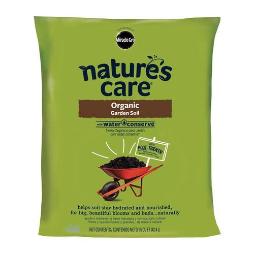 MiracleGro 71959630 Garden Soil Nature's Care Organic Flower and Plant