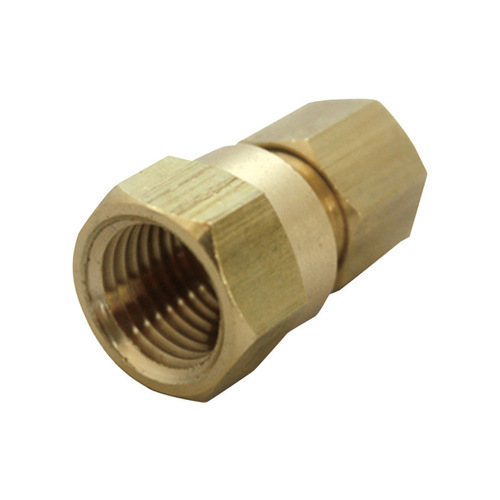 Connector 7/8" Compression X 3/4" D FPT Brass