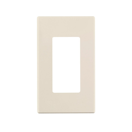 Wall Plate Almond 1 gang Polycarbonate GFCI/Rocker Almond