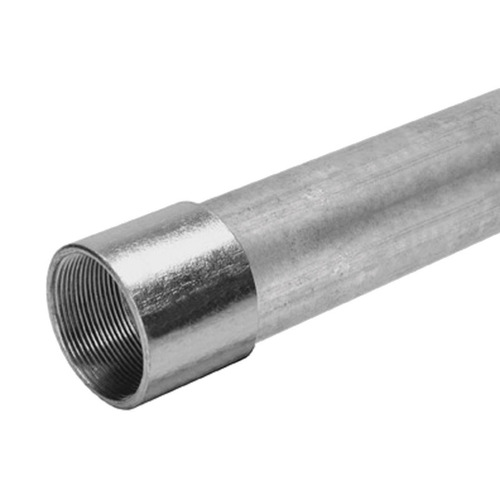Allied Moulded 358150 Electrical Conduit 2-1/2" D X 10 ft. L Galvanized Steel For IMC Metallic