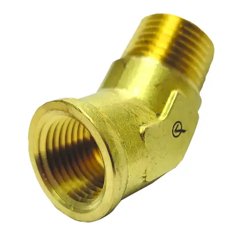 JMF COMPANY 4505699 Street Elbow 1/2" FIP Sizes X 1/2" D MIP Brass