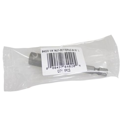 Nut Driver 1/4" S X 3" L Carbon Steel - pack of 50