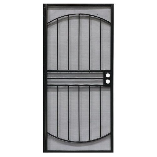 PRECISION 3836BK3068 Security Screen Door Monterrey 813/4" H X 36" W