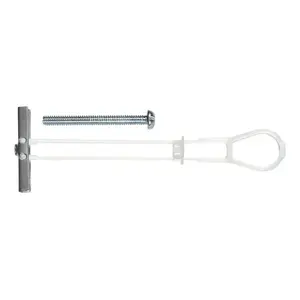 Hillman Rawl 3/16 in. D X 2-1/2 in. L Round Plastic RH Combo Strap Toggle 2 pk Hillman Rawl 3/16 in. D X 2-1/2 in. L Round Plastic RH Combo Strap Toggle 2 pk