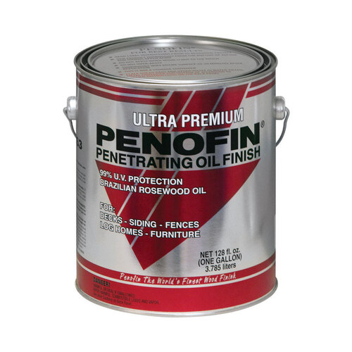 Penetrating Wood Stain Ultra Premium Transparent Western Red Cedar Oil-Based 1 gal Western Red Cedar - pack of 4