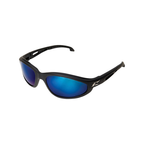 EDGE TSMAP218 Polarized Safety Glasses, Unisex, Polycarbonate Lens, Full Frame, Nylon Frame, Black Frame