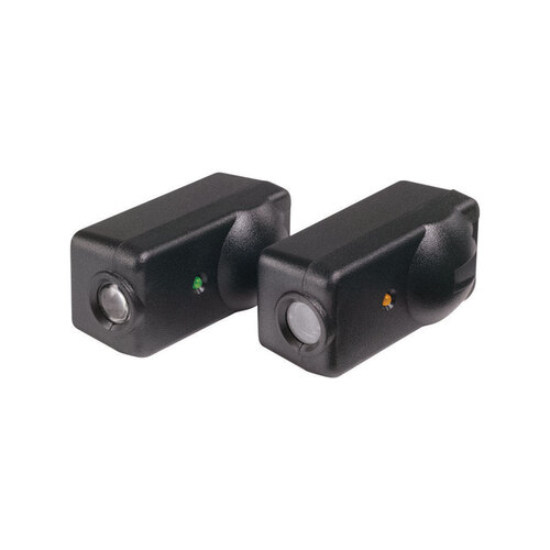 Garage Safety Sensors 1.25" W X 2.45" L Plastic Black