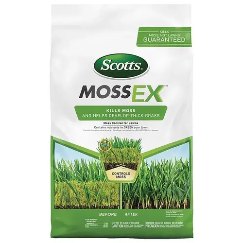 MossEx 18.37 Lb. 5000 Sq. Ft. Moss Killer For Lawns