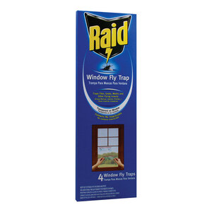  Raid, 4 Pack, Discreet Window Fly Trap : Patio, Lawn