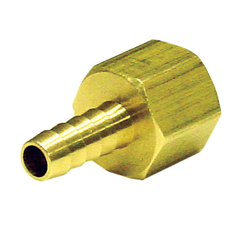 Adapter Brass 3/8" D X 1/2" D