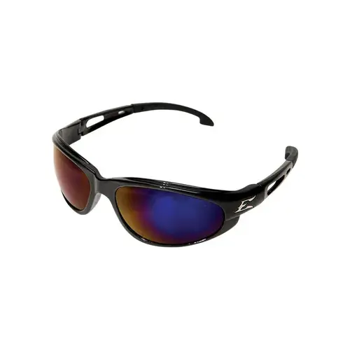 Non-Polarized Safety Glasses, Unisex, Polycarbonate Lens, Full Frame, Nylon Frame, Black Frame