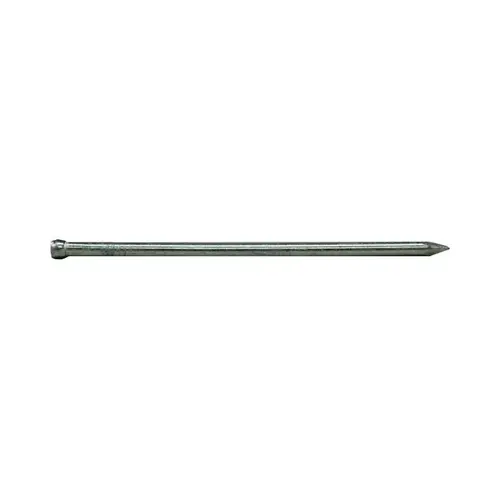 00 Finishing Nail, 6D, 2 in L, Carbon Steel, Hot-Dipped Galvanized, Cupped Head, Round Shank, 1 lb