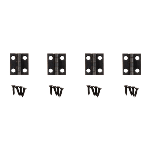 National Hardware N211018 Door Hinge 3/4" L Oil Rubbed Bronze Oil