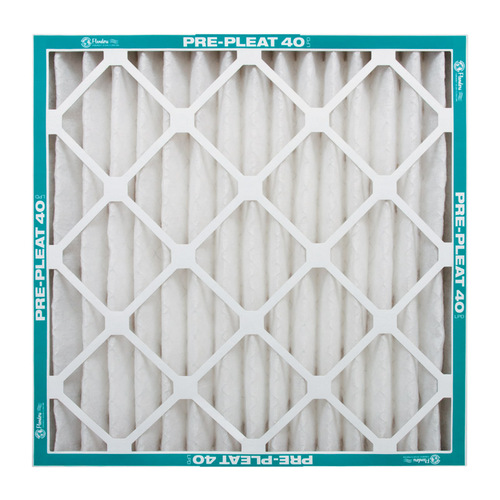 Air Filter Pre-Pleat 24" W X 24" H X 1" D Synthetic 8 MERV Pleated