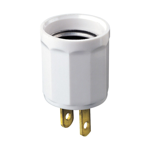 Adapter Polarized 1 outlets White