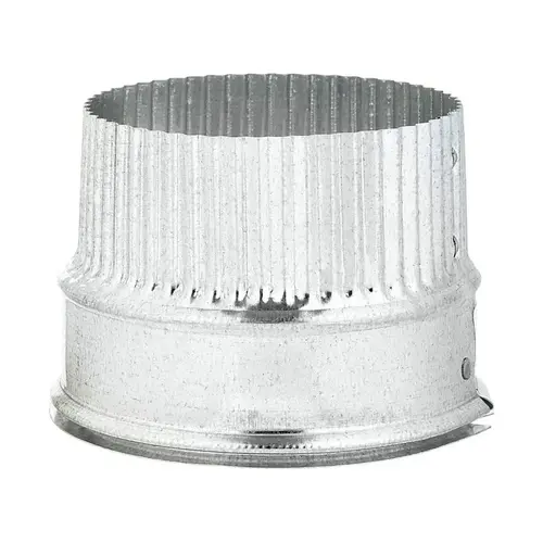 Broan DC4 Duct Collar 4" D 4 Ga. Steel Silver