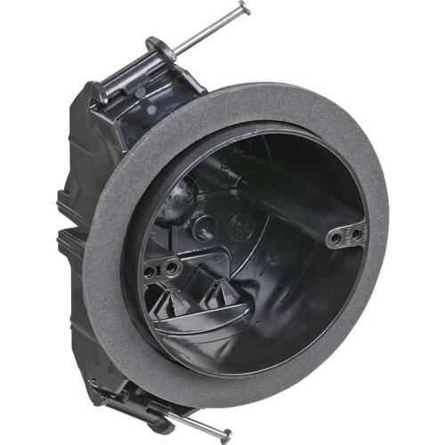 Ceiling Box 26 cu in Round Polycarbonate 4 gang Black Black