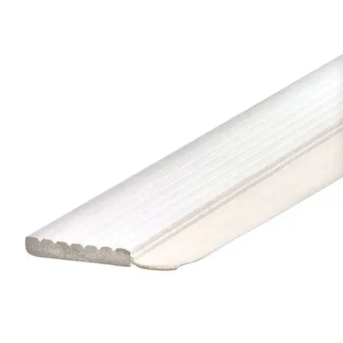 Weather Stripping White Vinyl For Garage Door 9 ft. L X 2-13/16" White