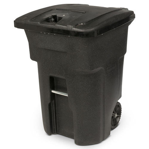 Toter 025B96-A4BKS Garbage Can Bear Tough 96 gal Blackstone ...