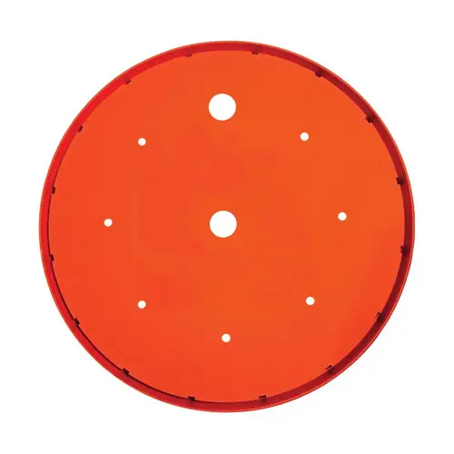 Plant Insert Ups-A-Daisy Orange Plastic 1" H Round Orange