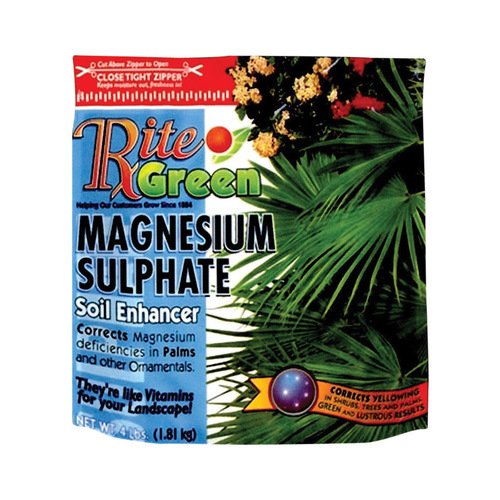 Trees Rite Green Magnesium Sulphate 4-lb Palms Shrubs 