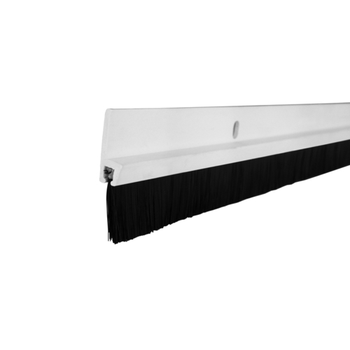 White Plastic Door Sweep For Doors 36" L White