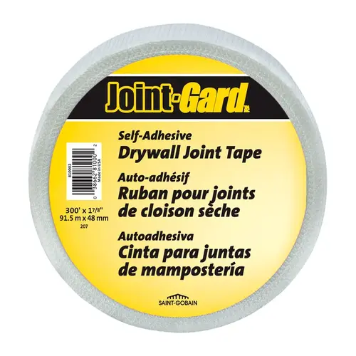 Drywall Joint Tape Joint-Gard 300 ft. L X 1-7/8" W Fiberglass Mesh White Self Adhesive White