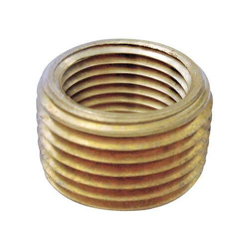 Pipe Face Bushing 1/2" MPT X 3/8" D FPT Brass