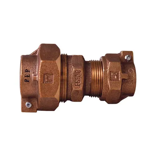 Legend 313-253NL 3/4" T-4325NL No Lead Bronze Pack Joint (IPS) x Pack Joint (CTS) Union