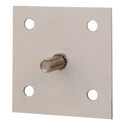 Barton Kramer 2110C Bracket White Aluminum 0.75" H X 2" W X 2" L White