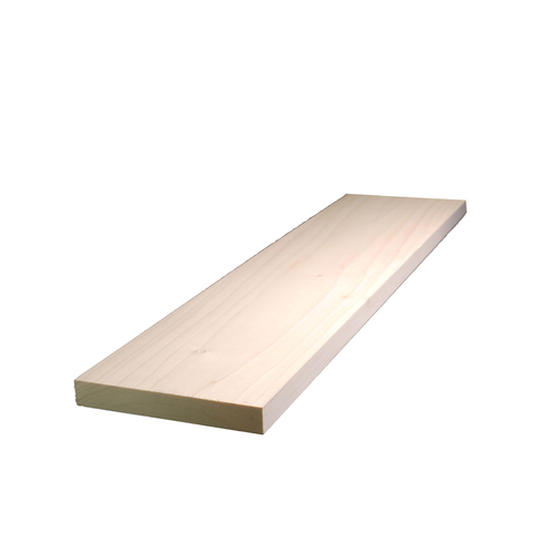 Alexandria Moulding 5664578 Board 1" X 6" W X 4 ft. L Poplar