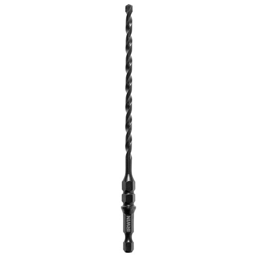 Installer Bit, 3/16 in Dia, 6 in OAL, Spiral Flute, 2-Flute, 1/4 in Dia Shank, Quick-Change Shank Black Oxide