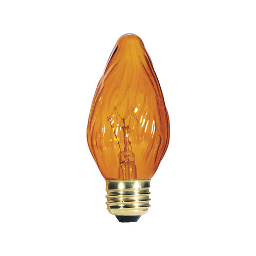 Westinghouse 0403800 Incandescent Bulb 40 W F15 Specialty E26 (Medium) Amber Frosted