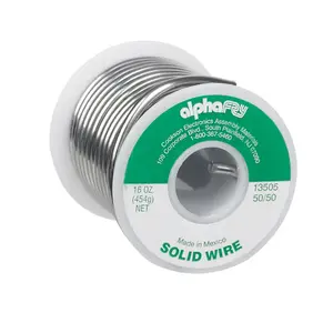 Alpha Fry 13505 Solid Wire Solder 16 oz 0.125