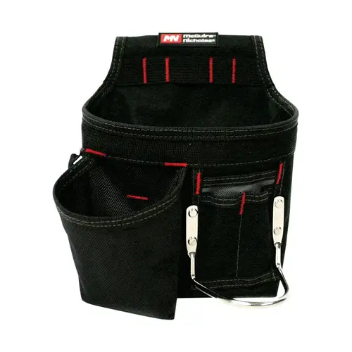 Tool Pouch Polyester 6 pocket Black Black