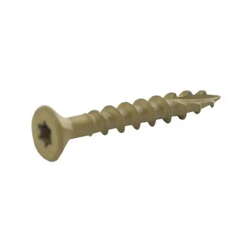 Deck Screws PrimeGuard Plus No. 8 S X 1-5/8" L Star Bugle Head 1 lb Polymer - pack of 12