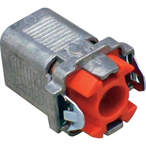 Sigma Engineered Solutions 45505 Double Snap Lock Connector ProConnex 3/8" D Die-Cast Zinc For AC, MC a Pair