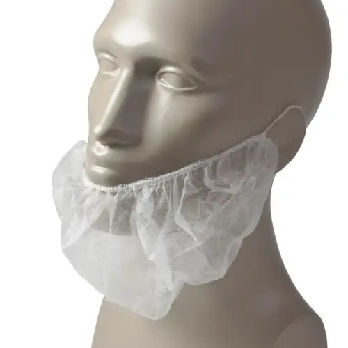 ROYAL RBP1M Royal White Latex Free Polypropylene Beard Protector, 100 Each