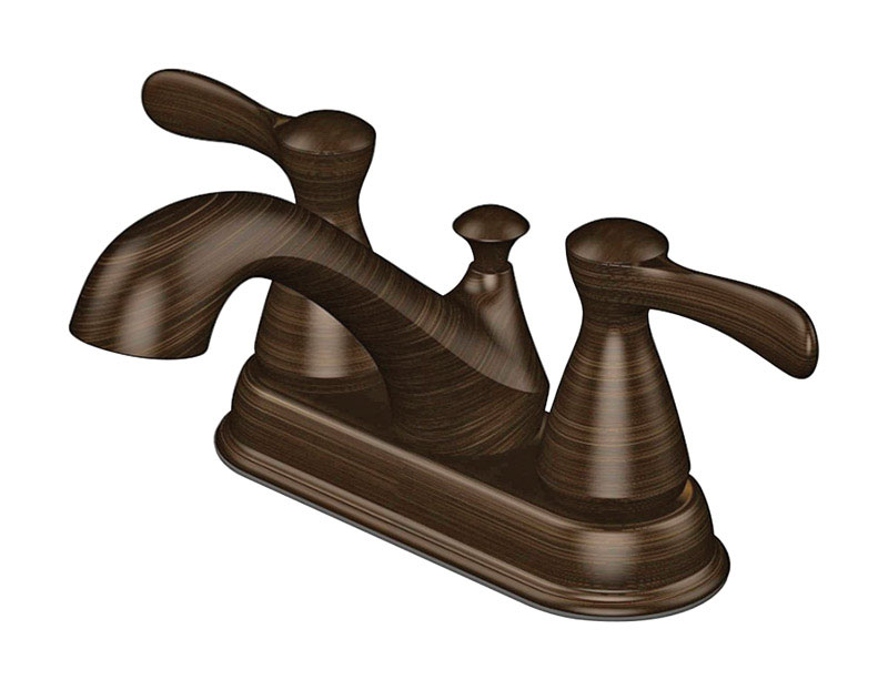 OakBrook 67297W-6027 Two-Handle Bathroom Sink Faucet Oil Rubbed Bronze 4" Oil Rubbed Bronze